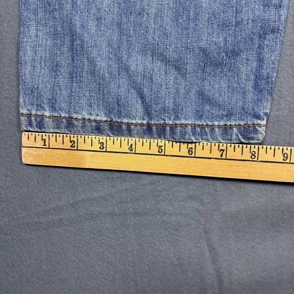 Levi's 505 Men's Blue Jeans Regular Fit, Straight Leg, Size 36x32 NWT